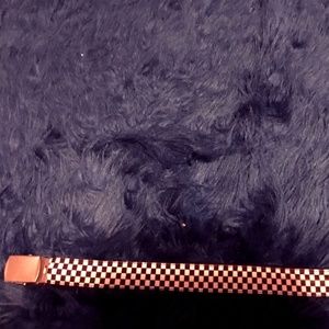 Checkered belt